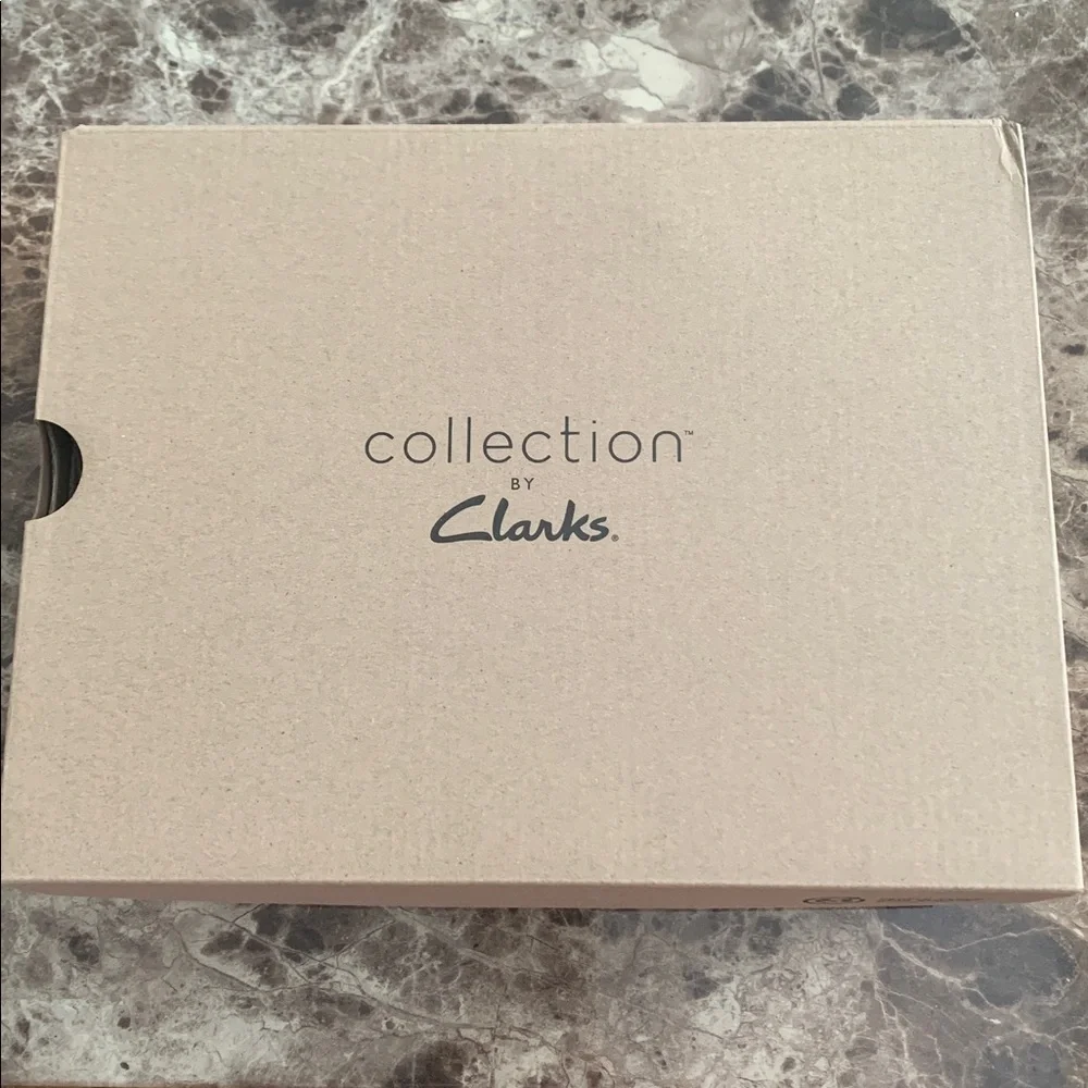 Clarks Black Nubuck Giselle Beach Wedge Sandal – Size 8.5M - Picture 13 of 13